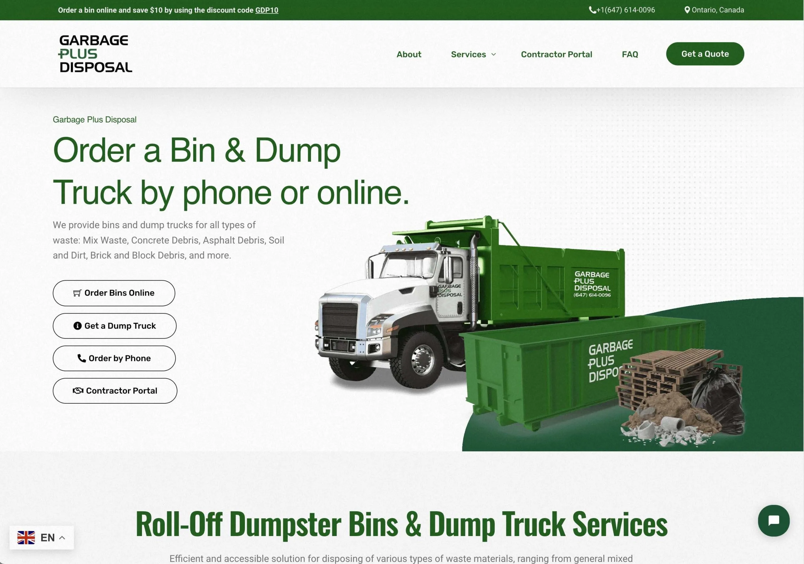 Garbage Plus Disposal