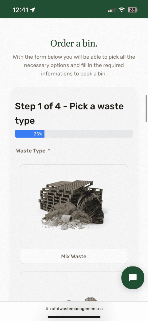Rafat Waste Management Mobile