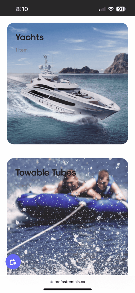 Too Fast Rentals Mobile